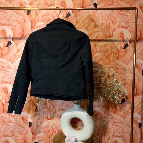 Black Pleather jacket - Picture 3 of 4